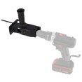thumbnail image 4 of Electric Drill to Saw Conversion Kit - Portable Reciprocating & Jigsaw Attachment for Home Woodworking, ABS & Metal Construction with Quick-Change Steel Chuck, Includes 3 Saw Blades (100mm, 133mm,, 4 of 7