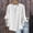 White, variant on MORESEC Women's Plus Size Cotton Linen Blouse V Neck Ruffle Sleeve Button Down Casual Loose Tops Beach Vacation Summer Fashion Shirts, Sky Blue L