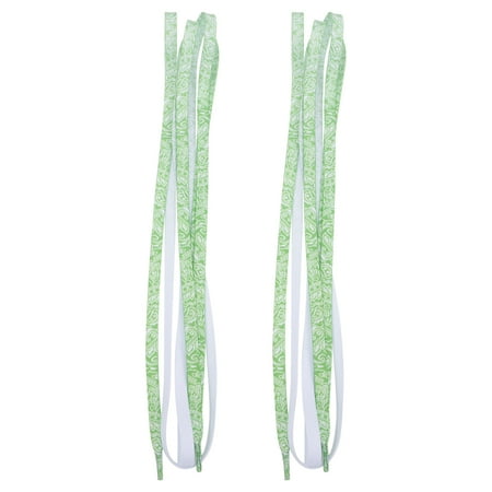 

1 Pair Gradient Pattern Shoe Lace Stylish Flat Shoelace Elastic Sneakers Laces