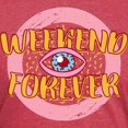 thumbnail image 3 of CafePress - Retro 80S Weekend Forever Men's Deluxe T Shirt - Mens Tri-blend T-Shirt, 3 of 4