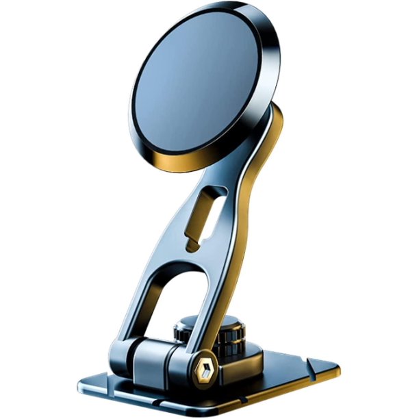 Soporte magnético para teléfono de coche plegable multifunción Soporte magnético para teléfono de coche con base plegable de 360 grados Soporte universal para teléfono de coche compatible con Samsun