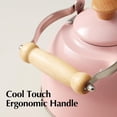 thumbnail image 7 of Kettle,  Pot with Cool   Handle, Teapot  Grade Stainless Steel,  Kettle Stovetop, Kettle Teapot, Whistling  Kettles, Small  Pot, 1.6 Quart (), 7 of 7