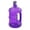 Dark Purple, variant on 1 Gallon BPA FREE Reusable Plastic Drinking Water Big Mouth Bottle Jug Container with Holder - Black