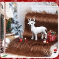 thumbnail image 3 of Tela Jetec de piel sintética marrón, 25 x 50 cm, 4 unidades, Navidad, 3 of 6