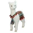 thumbnail image 2 of Northlight Plush Bohemian Standing Llama Christmas Figure with Pom Pom Saddle - 14", 2 of 4