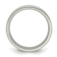 thumbnail image 2 of Chisel Titanium Brushed and Polished 6mm Beveled Edge Band, 2 of 7