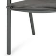thumbnail image 6 of GDF Studio Barbour Outdoor Aluminum and Rope Dining Chairs, Set of 2, Gray and Dark Gray, 6 of 9