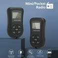 thumbnail image 4 of Pocket Radio, EEEkit Portable FM Radios with Good Reception, 3.5MM Headphone jack, Compact Transistor Radios Player Operated by 2 AAA Batteries for Jogging, Walking, Traveling, 4 of 6