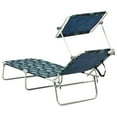 thumbnail image 6 of vidaXL Folding Sun Lounger with Canopy Pink Aluminum, 6 of 27