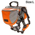 thumbnail image 2 of La bolsa de sillín para perros Laklulu Pet Outdoor Supplies es adecuada para acampar, hacer senderismo y entrenar., 2 of 6