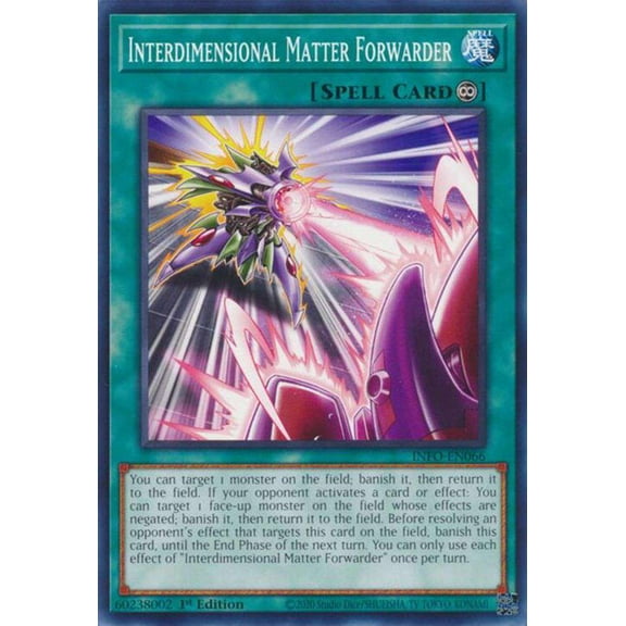 YuGiOh The Infinite Forbidden Common Interdimensional Matter Forwarder INFO-EN066