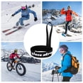 thumbnail image 4 of Ettsollp 2/4Pcs Ski Glove Leash Elastic Sport Glove Safety Strap Slim Wrist Leash Glove Fixing Band for Mountaineering Skiing Snowboarding Accessories, 4 of 8