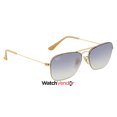 thumbnail image 1 of Ray Ban Light Blue Gradient Square Sunglasses RB3603 001/19 56, 1 of 3