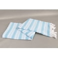 thumbnail image 4 of Monogram Beach Towel, Personalized Beach Towel, Turquoise Towel, Striped Towel, 40x71 Inches Monogrammed Towel, Pareo Towel,, 4 of 9