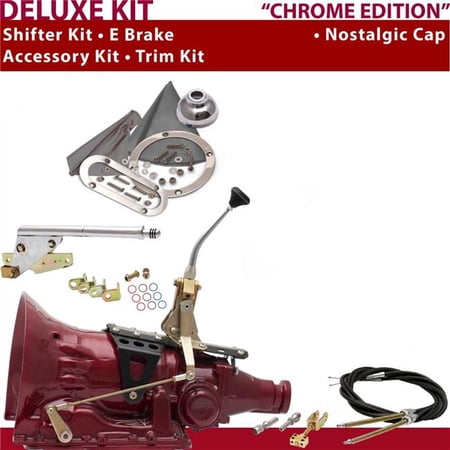 American Shifter AOD Shifter Kit 8 in. E-Brake Cable Trim Kit for C9DE8