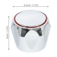 thumbnail image 2 of unbranded 6Ud Manijas Para Accesorios En Plástico ABS Para Uso En Y Cocina, 2 of 8