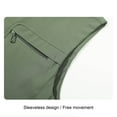 thumbnail image 6 of purcolt Mens Casual Lightweight Travel Vest Mesh Lined Zip Up Sleeveless Vest Outdoor Photographer Fishing Jackets Hiking with Pockets, 6 of 9
