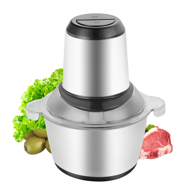 NEW] Stainless Steel Electric Food Chopper Meat Grinder Machine Mixer Food Chopper  Meat Chopper