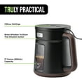 thumbnail image 4 of TRU Rapid Cold Brew Coffee Maker - Adjustable Brew Strength for Mild, Medium & Bold Coffee - Patented Vacuum Technology for Fast Extraction - Dual Mesh Filters - Makes 17 oz, 4 of 8
