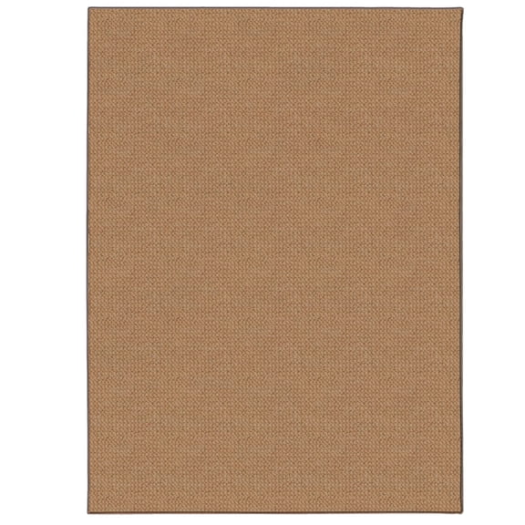 Linon Rhodes Area Rug, Wool, Cork, 9ft x 13ft