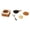 Fried eggs set, variant on Siruishop 1/12 Kitchen Stove Set Life Scene Oranment Educational Mini Cooking Play Set noddles set