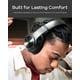 thumbnail image 3 of Auriculares Bluetooth DOQAUS, 90 horas de reproducción sobre la oreja, negros, 3 of 8