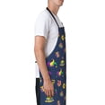 thumbnail image 3 of Lsque Mardi Gras Carnival Waterproof Apron Chef Aprons for Men Heavy Duty Chemical Work Apron Extra Long Grilling Aprons with Adjustable Bib Apron, 3 of 9