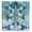 Turquoise Blue, variant on Blue Butterflies & Leopard Animal Skin Pure Silk Printed&nbsp;Scarf&nbsp;Square Dupatta Head Neck Wrap Bandanas For Women