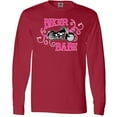 thumbnail image 3 of Inktastic Biker Babe Long Sleeve T-Shirt, 3 of 5