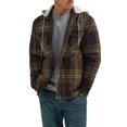 thumbnail image 1 of Wrangler Men's Hooded Shirt Jacket, 1 of 4