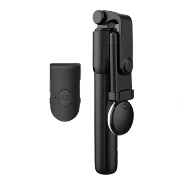 funtasica Stabilisateur de Perche à Selfie avec Lumière LED, Réglable Extensible Léger, pour Noir