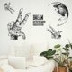 thumbnail image 3 of Pegatinas de pared ZHCH planeta astronauta decoración Mural, 3 of 5