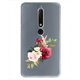 thumbnail image 1 of Funda Para Nokia 6.1 InstaCase Antigolpes Flores Guinda, 1 of 4