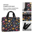 thumbnail image 4 of FORMRS 16" Laptop Bag Carrying Sleeve Case with Handle Travel Shoulder Briefcase, Small Space Pattern, 4 of 8