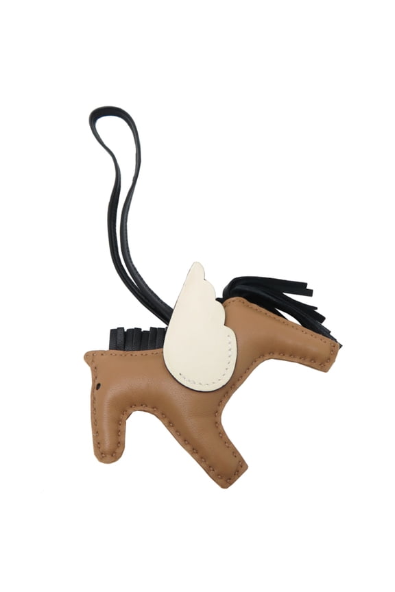 Pre-Owned Hermes Rodeo Charm Pegasus PM U Stamp 2022 Women's/Men's Agneau Milo Sesame x Nata...