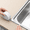 Clear-1.5IN-10.5FT, variant on Clear Caulk Tape Waterproof Self Adhesive, Peel & Stick Bathroom Chalk Tape Toilet Bowl Bath Tub Kitchen Strip Floor Wall Tile Window Stove Sink Caulking, Cleaner Than Silicone, Caulk, Grout, Glue