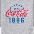 thumbnail image 3 of Coca-Cola - Star Circle - Men's Crew Neck Fleece Pullover, 3 of 5