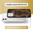 thumbnail image 6 of Case Yard Wooden Case for iPhone-12-Mini Soft TPU Silicone cover Slim Fit Shockproof Wood Protective Phone Cover for Girls Boys Men and Women Supports Wireless Charging Demon Girl Design, 6 of 7
