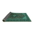 thumbnail image 2 of Ahgly Company Indoor Rectangle Persian Turquoise Blue Traditional Area Rugs, 2' x 3', 2 of 4