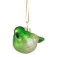 thumbnail image 3 of Northlight 4" Green and White Glass Bird Christmas Ornament, 3 of 5