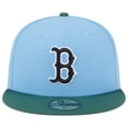 thumbnail image 2 of Men's New Era  Sky Blue/Cilantro Boston Red Sox 2007 World Series 59FIFTY Fitted Hat, 2 of 6