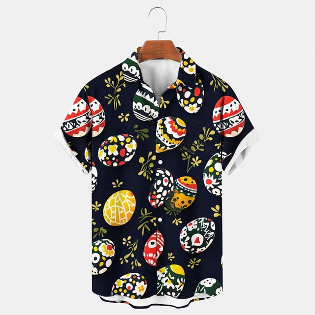 Blusa y camisa de manga corta con cuello vuelto para hombre, camisa informal de moda para hombre, camisa de manga corta con cuello vuelto, camisa de verano con botones, blusa de poliéster para hombre