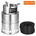thumbnail image 2 of Outdoor Wood Stove Backpacking Portable Survival Wood Burning Camping Stove, 2 of 8