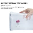thumbnail image 4 of Airtight Food Storage Containers Set with Lids, 15pcs BPA Free Plastic Dry Food Canisters for Kitchen Pantry Organization and Storage, Dishwasher safe,Include 24 Labels,, 4 of 7