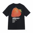 thumbnail image 1 of Strawberry Print Crew-neck Short-sleeve T-shirt, 1 of 3