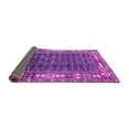 thumbnail image 2 of Ahgly Company Indoor Square Oriental Purple Industrial Area Rugs, 4' Square, 2 of 4