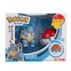 thumbnail image 1 of Pokemon juguetes con caja Original deformación Pokeball Anime figura modelo Pikachu Eevee SLaura Charmander Bulbasaur niños regalo zhangyuxiang LED, 1 of 2