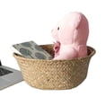 thumbnail image 5 of Joernso Nordic Two-Layer Tassel Woven Flower Holder Flowerpot Living Room Storage Basket, 5 of 6