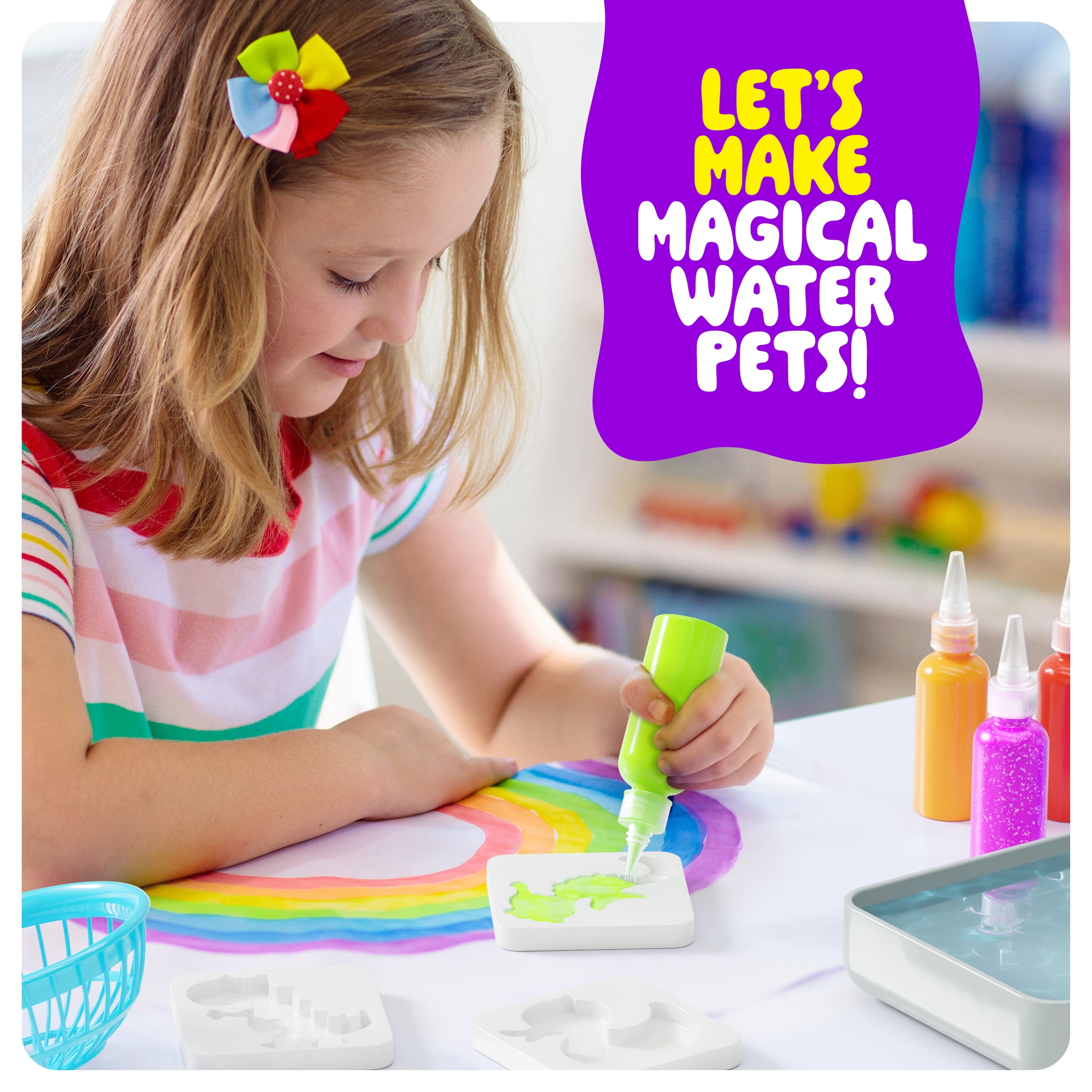 D&D Aqua Fairy Gel Kit, DIY Water Pets Craft Set for Kids photo 4
