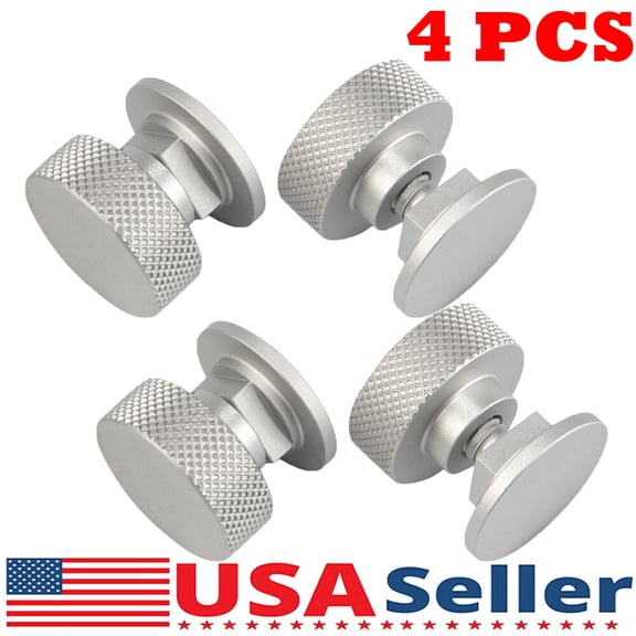 4PCS Pipeliner Welding Helmet Fasteners Aluminum Welding Helmets Silver